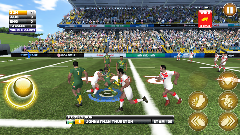 Rugby League Live 2: Quick Screen 2