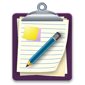 Clipboard Journal + logo