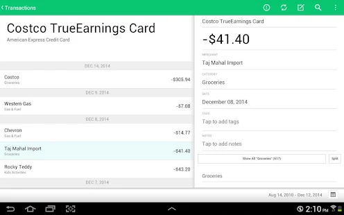 Mint: Finance, Budgets & Money - screenshot thumbnail