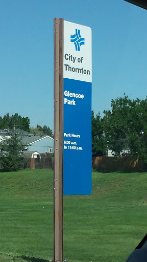 Glencoe Park Sign