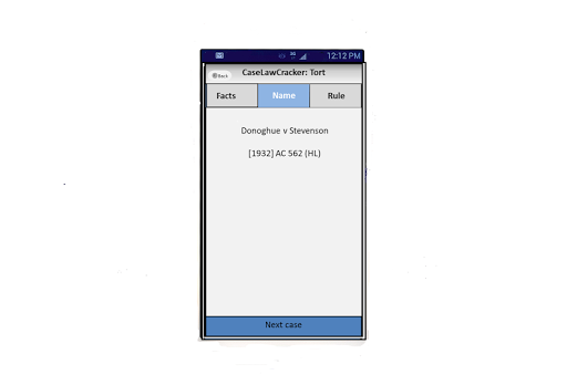 【免費教育App】CaseLawCracker Tort 1-APP點子