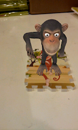 There are animals living ar augmented reality puzzle book poster 3