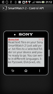 Reader for SmartWatch 2