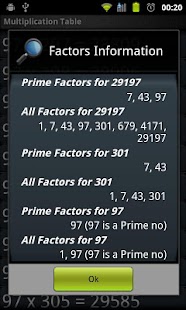 Multiplication Tables Legacy Screenshots 6