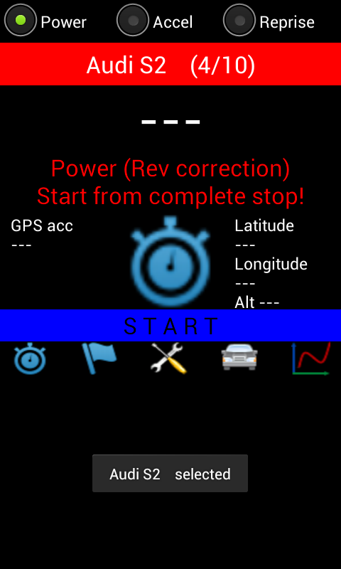 PerfectPower Onboard Dyno Screen 2