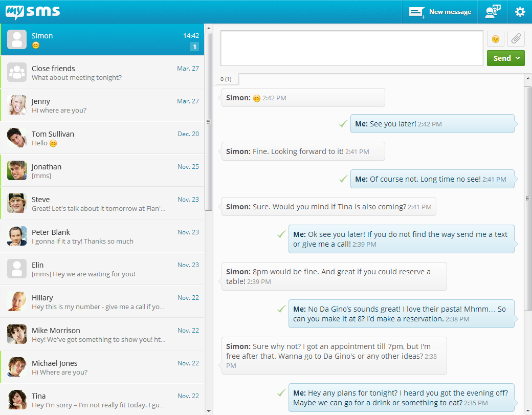 mysms SMS Text Messaging Sync - Android Apps on Google Play