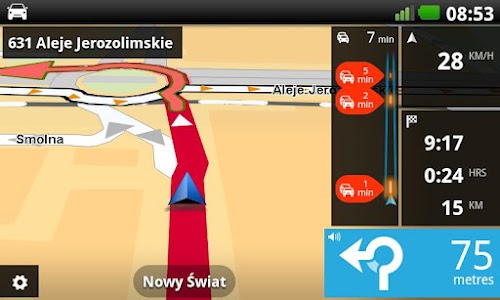 Screenshot TomTom Poland v1.4