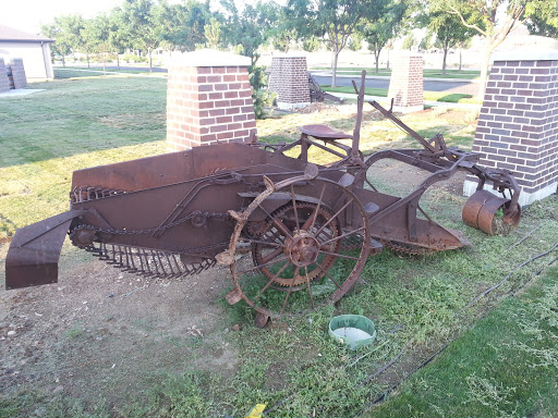 Antique Potato Harvester