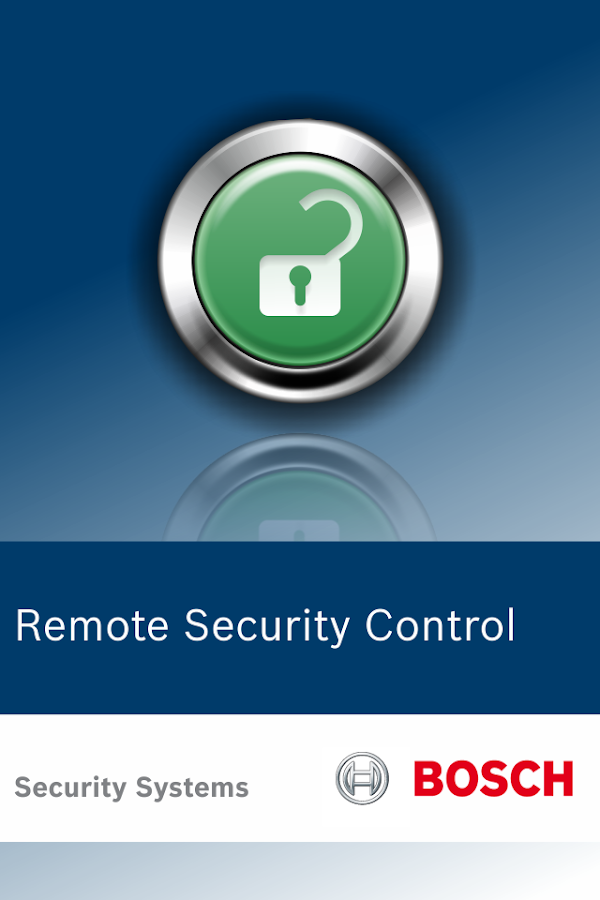 Bosch Remote Security Control Android Apps on Google Play