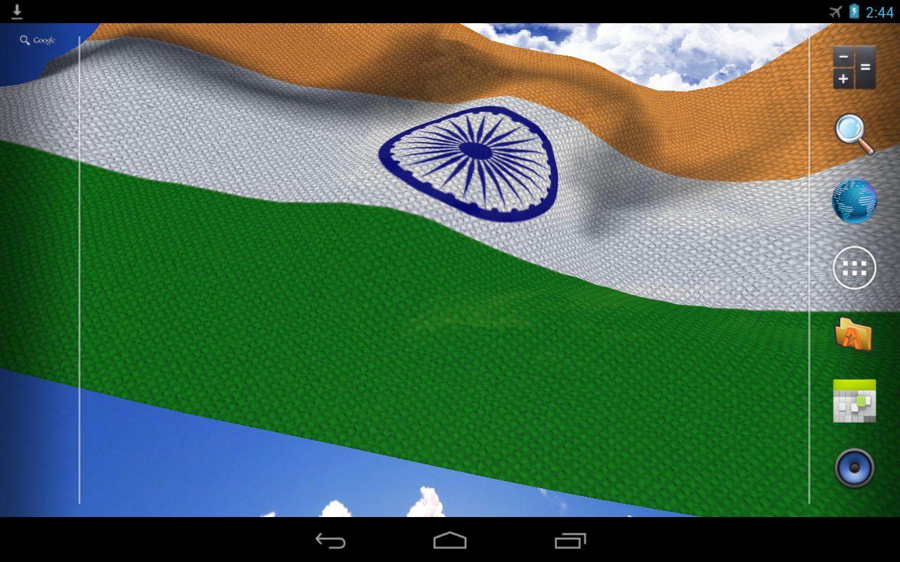 3D India Flag Live Wallpaper Android Apps On Google Play