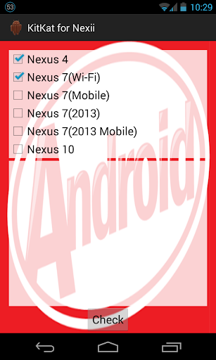 KitKat Checker for Nexii