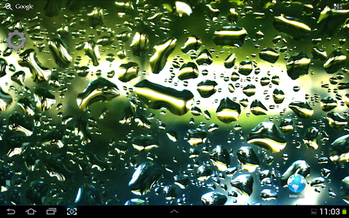HTC One Rain Drops