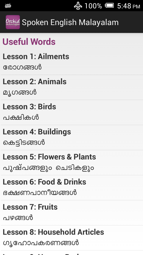 English Words With Malayalam Meaning Pdf Files