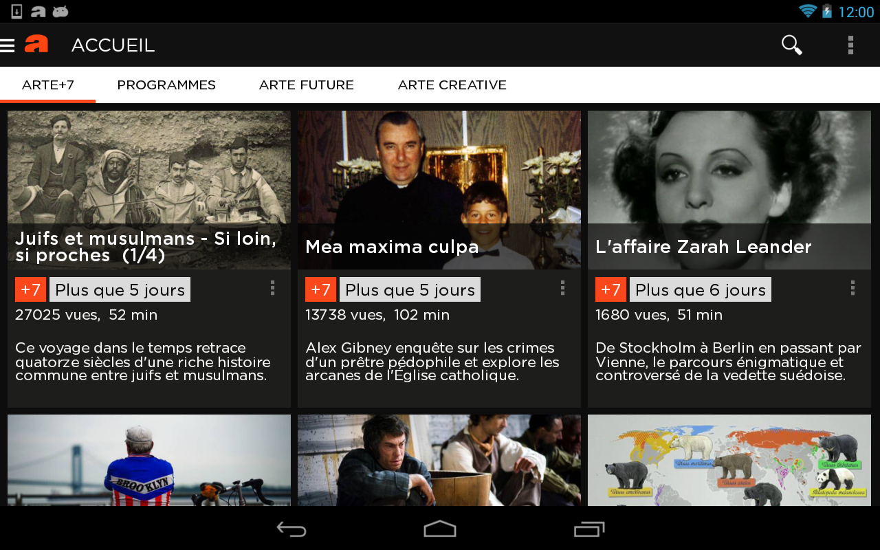 ARTE Applications Android sur Google Play