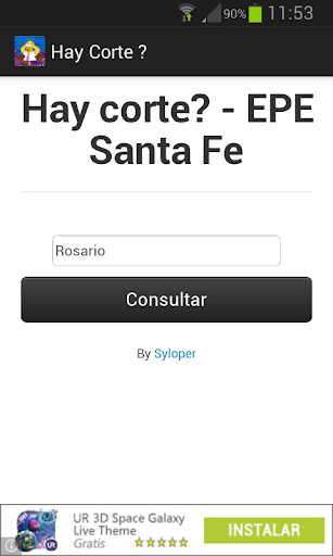 Hay corte de luz EPE Santa Fe