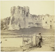 Gezicht op Chepstow Castle
