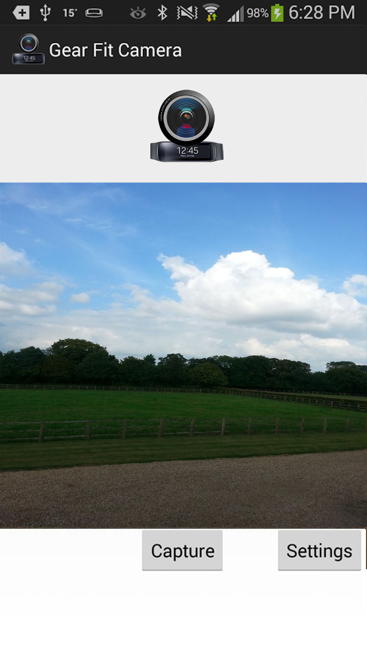 Gear Fit Camera Screen 1