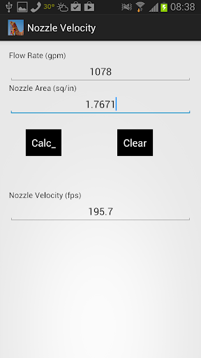 Bit Nozzle Velocity