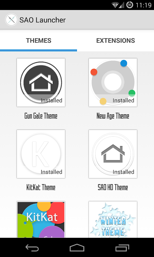    SAO Launcher- screenshot  