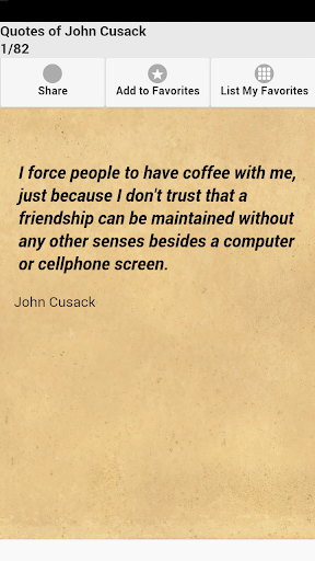 Quotes of John Cusack