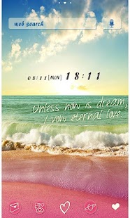 Free Cute Theme-Beachside Story- APK