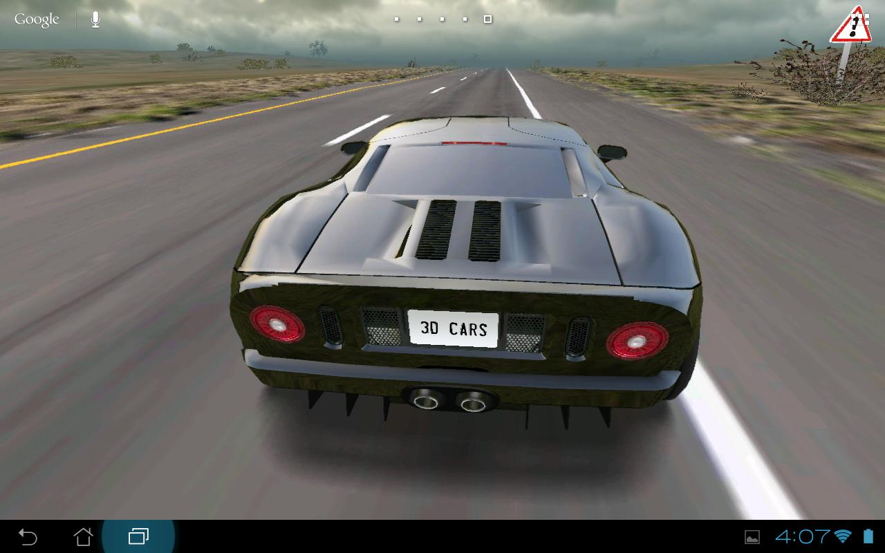 3D Car Live Wallpaper - screenshot