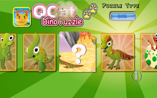 QCat Toddler Dino Puzzle free