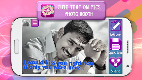 Cute Text on Pics Photo Booth Screenshots 5