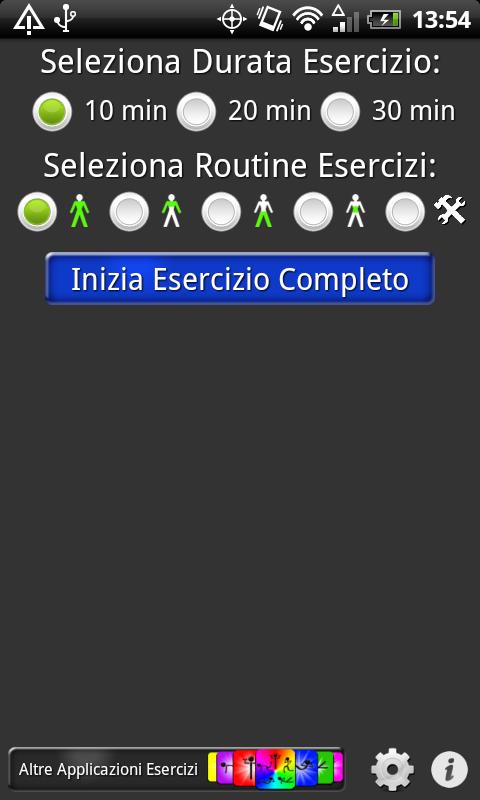 Esercizi giornalieri gratis