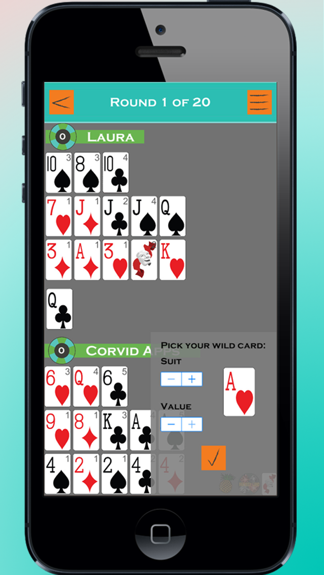 Open Face Chinese Poker Screen 2