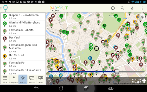BabyOut Rome Kids Family Guide Screenshots 7