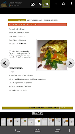 【免費書籍App】Gluten Free Recipe Collection-APP點子