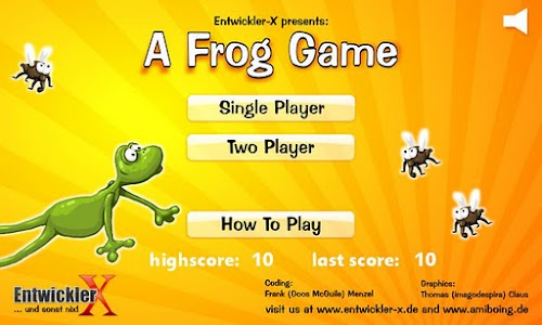 Android application A Frog Game screenshort