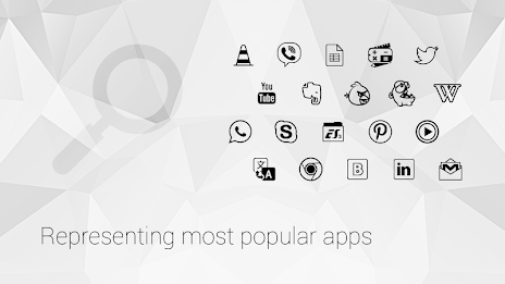 Minimalistic Icons | Black poster 8