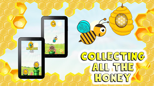 【免費街機App】Bee Collects Honey-APP點子