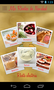  Mis Recetas de Navidad: miniatura de captura de pantalla  