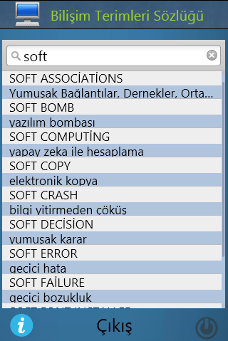 Bilişim ve Elektronik Sözlüğü