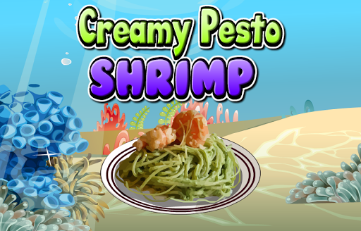 Creamy Pesto Shrimp