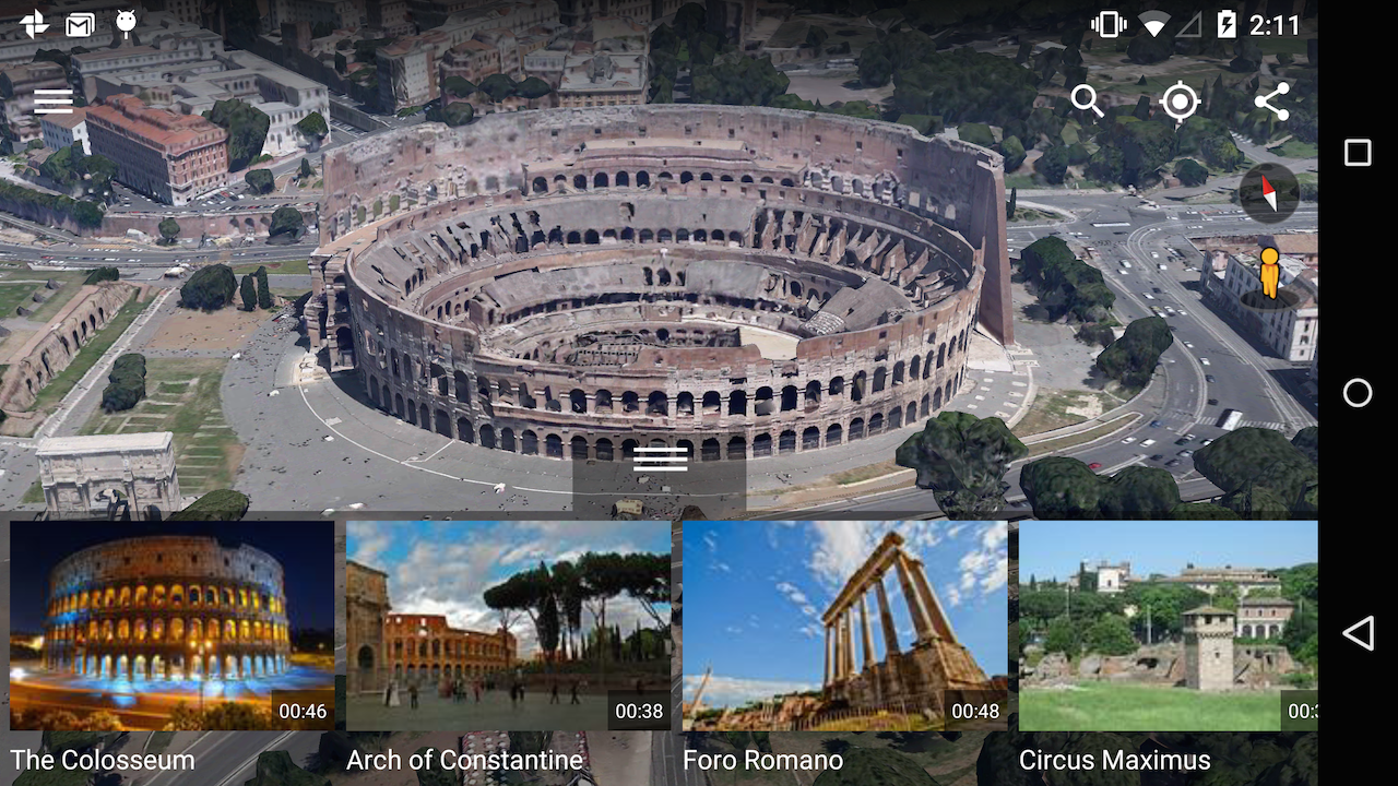 Google Earth - screenshot
