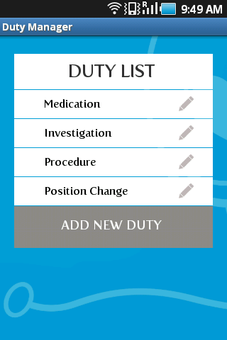 Android application Nurses Aid Pro screenshort