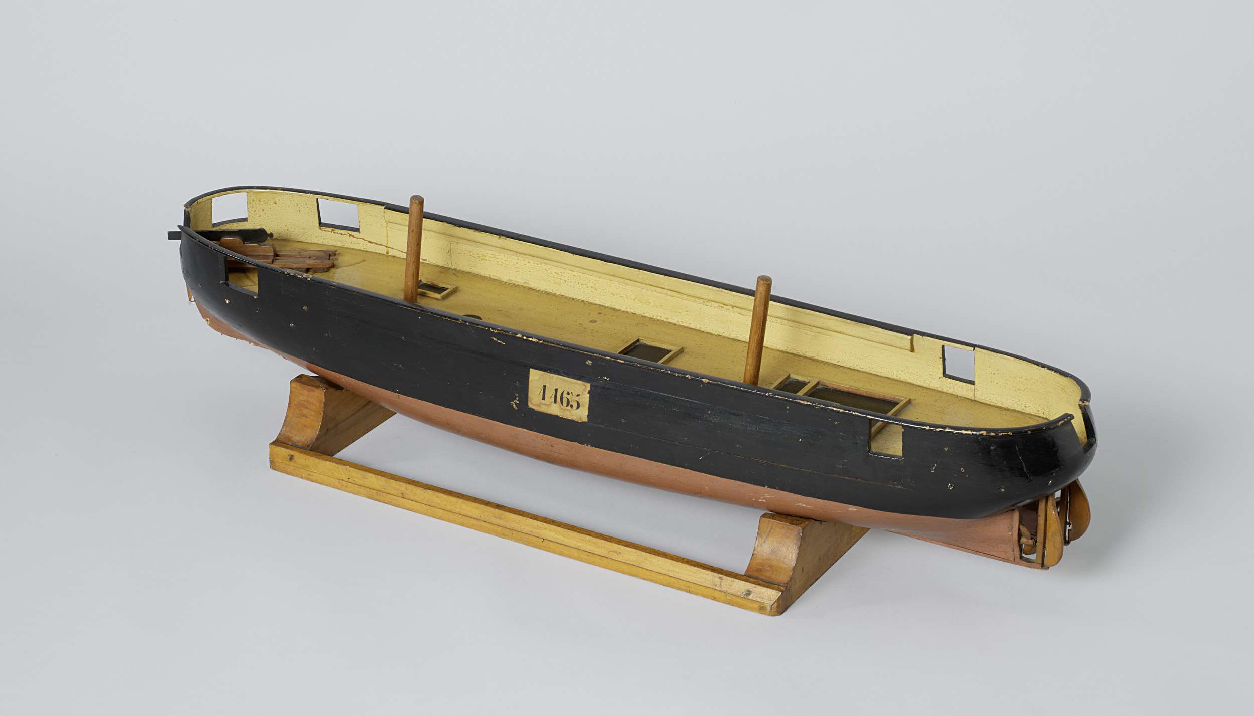 Models of a Twin Screw Steamer