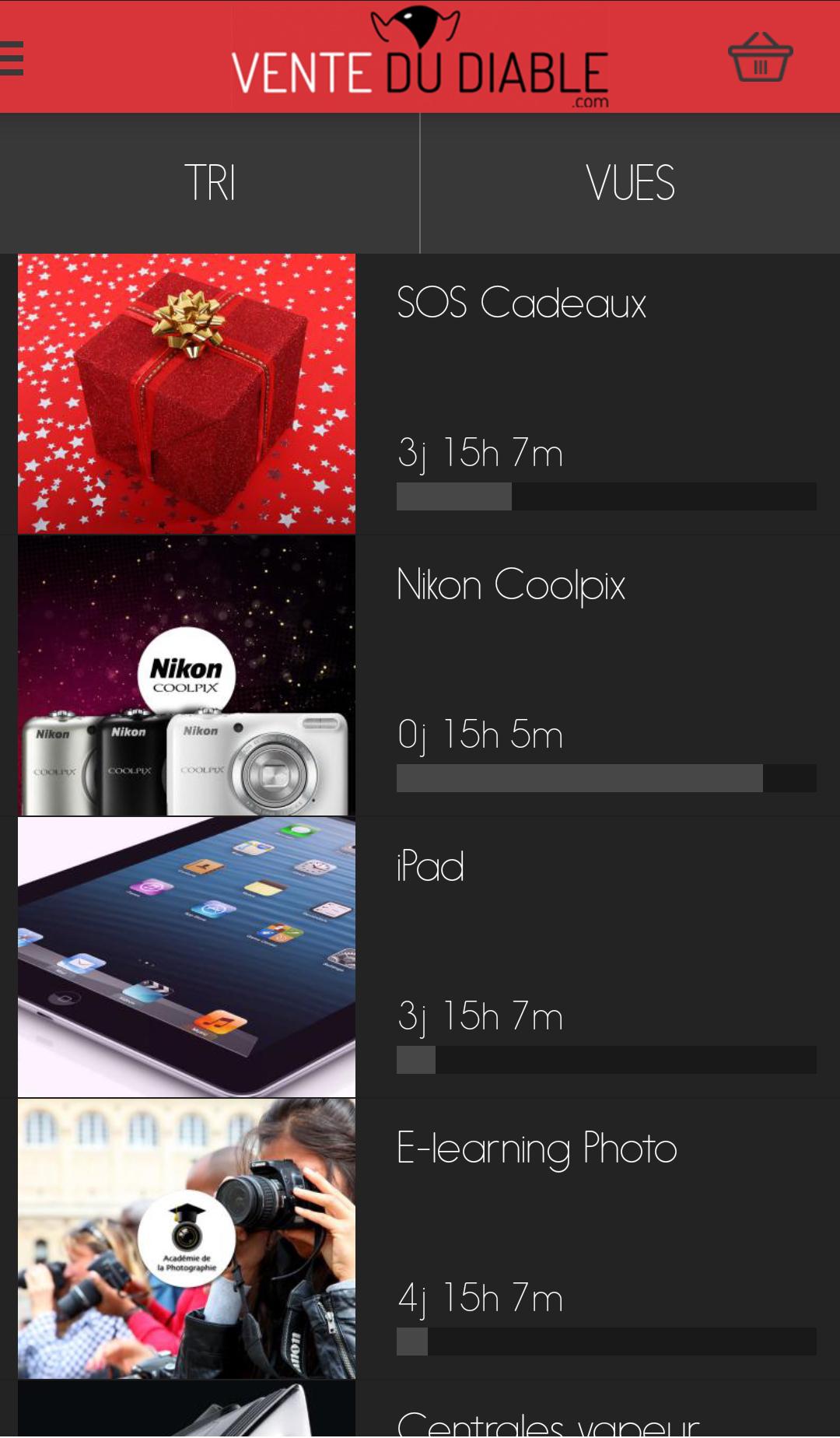 Android application Vente-du-diable.com screenshort