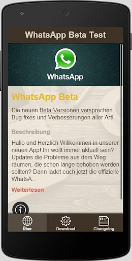 WhatsApp Beta