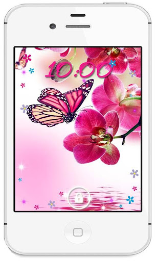 Orchide Glamour live wallpaper