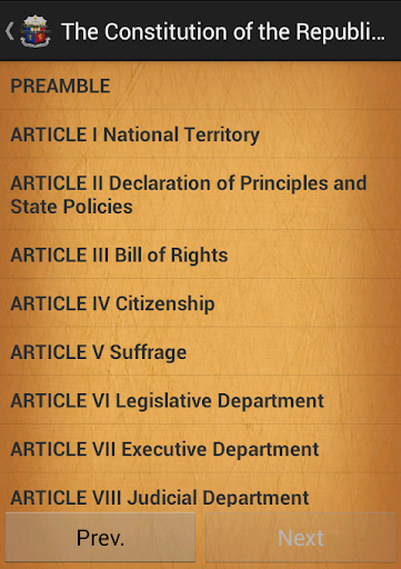 Philippines constitution