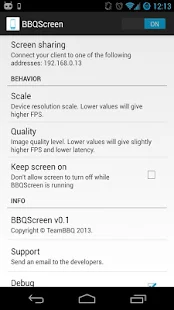 BBQScreen Remote Control - screenshot thumbnail