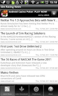 Free Sim Racing News APK