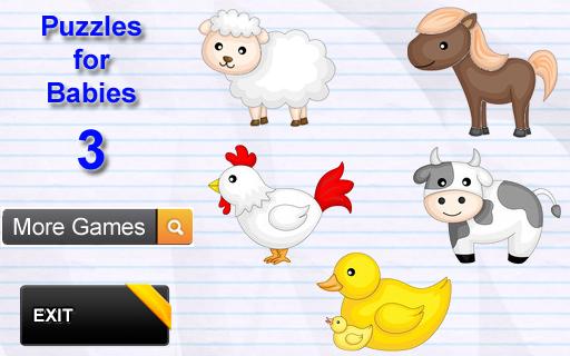 Animal Puzzles for Kids