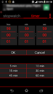 The A4 Stopwatch & Timer FREE Screenshots 1