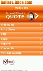 BoilerJuice App